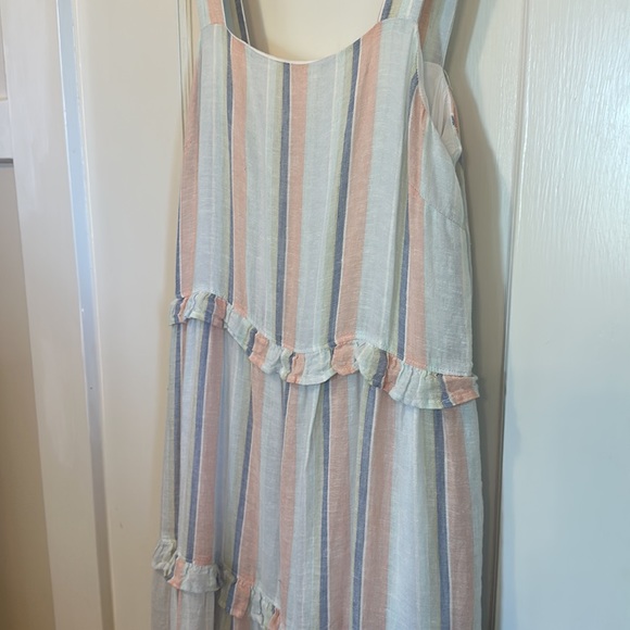 Rails NWT Sandy Dress in Biarritz Multi Stripe | Size XS | Linen Blend - Picture 13 of 15